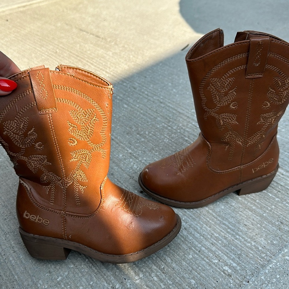 Bebe toddler girl boots size 11